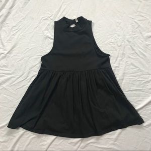 Black Babydoll Tunic